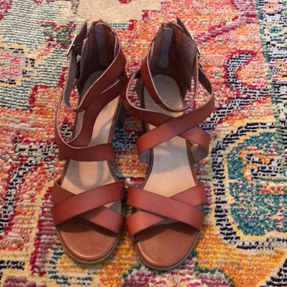 Brown sandals